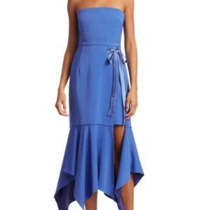 Jonathan Simkhai Star Embellished Strapless Dress